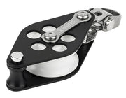Block, Single Alum. w/Front Si