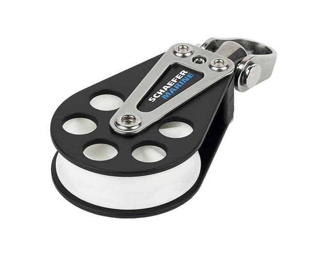 Block, Single Alum. w/Alum. Sh