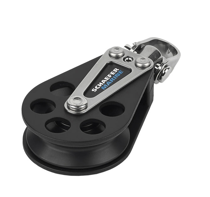 Block, Single Alum. w/Alum. Sh