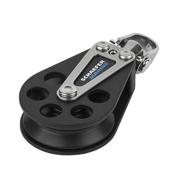 Block, Single Alum. w/Alum. Sh