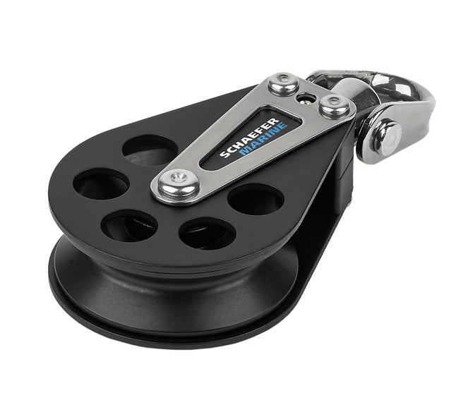 Block, Single Alum. w/Alum. Sh