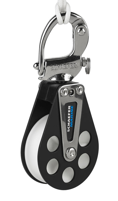 Schaefer Block, Single w/Snap Shackle