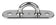 Pad Eye 4-1/4"" SS Welded