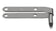 Dinghy Lower Pintle 1/2"" Rudd