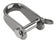Shackle, 1/4"" Stamped ""D""