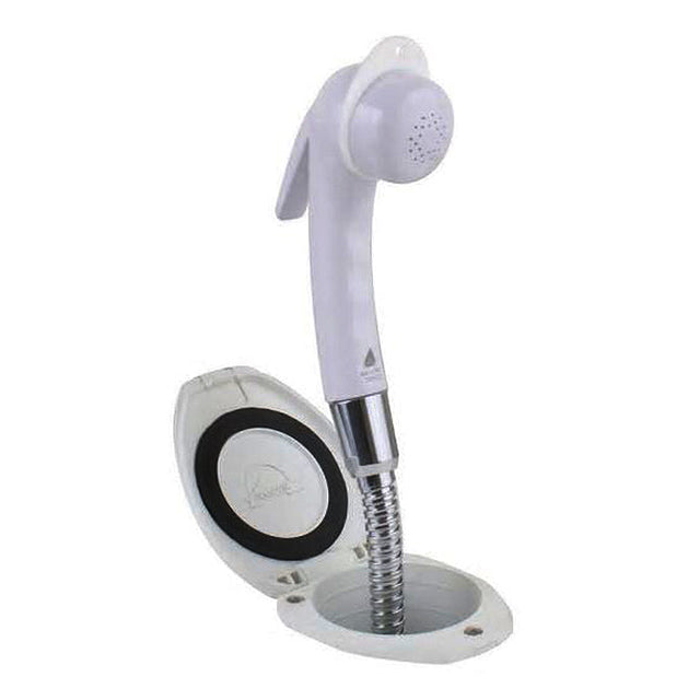 Recessed Transom Shower Wht Eu