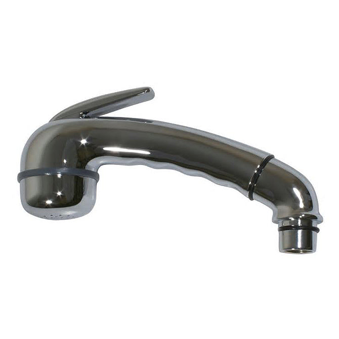 Euro shower handle, elbow,chro