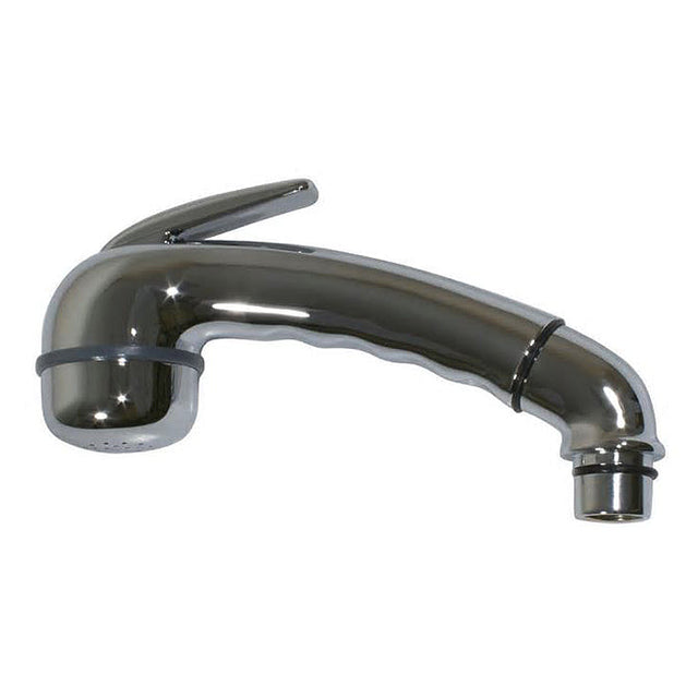 Euro shower handle, elbow,chro
