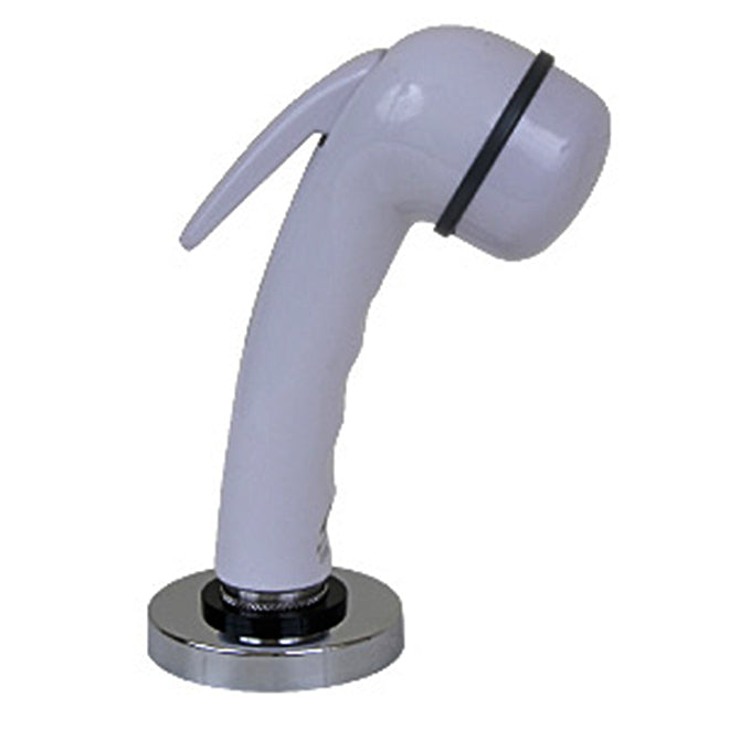 Shower white with nylon hose