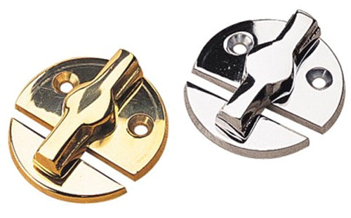 Chrome Door Stop Button 1-3/4