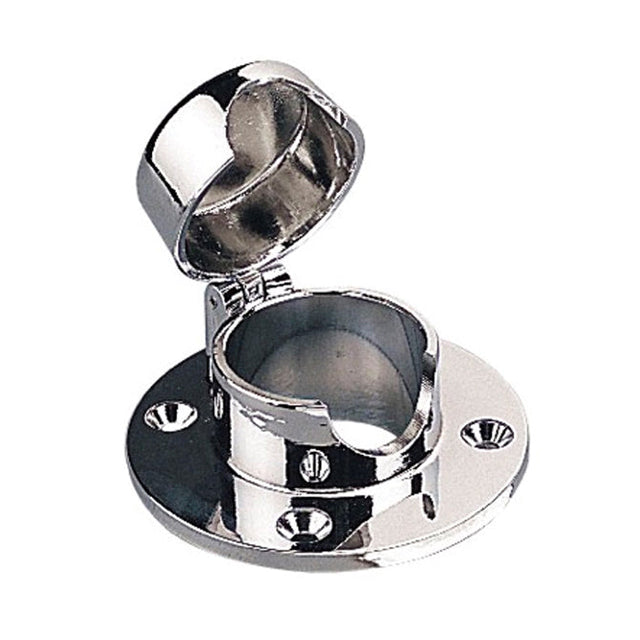 Chrome Hinged Chain Deck Pipe