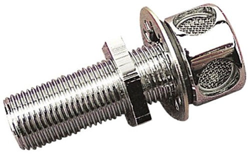 Gas Tank Vent Chrome All Threa