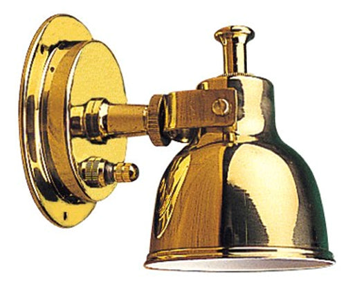 Berth Light - Small Brass 3-5/