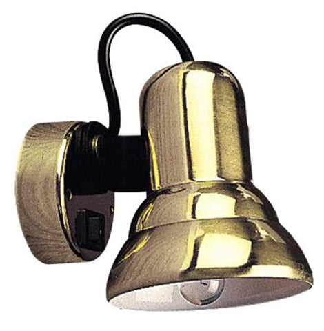 Swivel Berth Light Brass 4-1/1