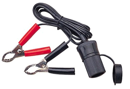 Power Socket w/Battery Clips 6