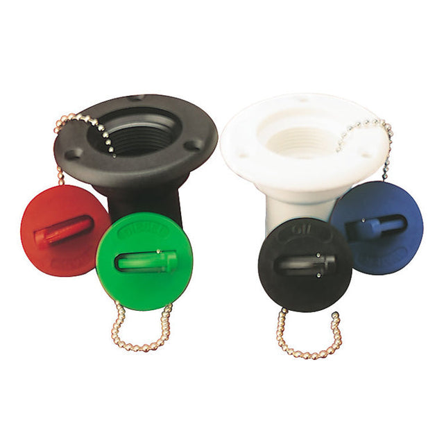 Deck Fill Nylon w/Keyless Red