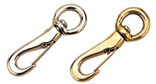 Swivel Eye Baby Snap, Chrome 2