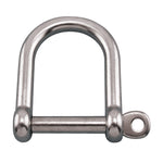WIDE D 1/4 SHACKLE