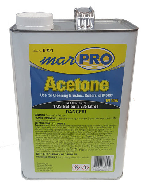 Acetone, Gallon