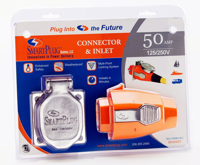 Smartplug 50 Amp Inlet and Con