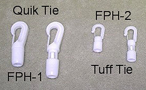 SHOCK CORD HOOKS 5/16 (10/PK)