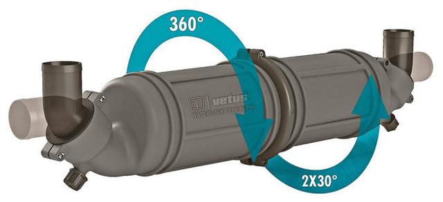 MUFFLER WATERLOCK 50MM