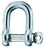 1/4 CAPTIVE D SHACKLE