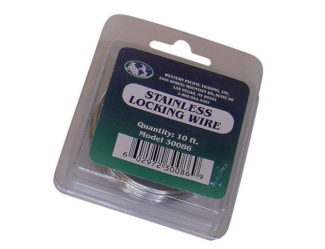 LOCKING WIRE SS .032X10'
