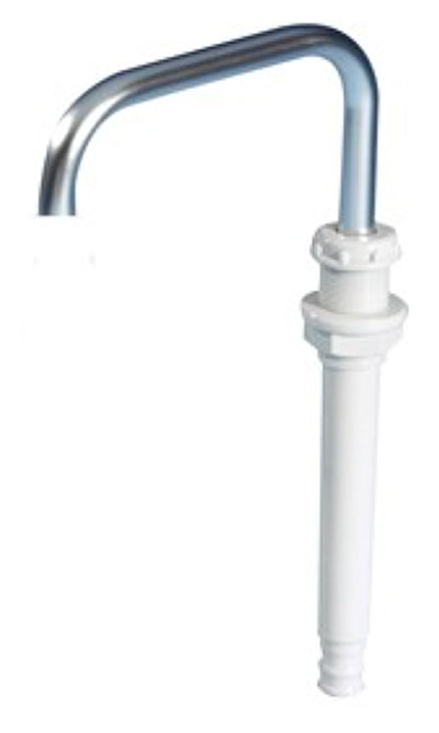 TELESCOPIC FAUCET WHITE