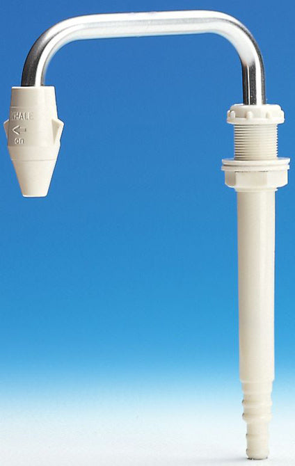 TELESCOPIC FAUCET W/ON/OFF WHT